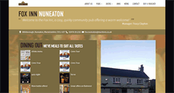 Desktop Screenshot of foxinnpub.co.uk